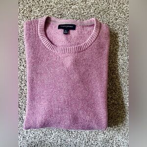 Banana Republic Men's Crewneck Sweater in Soft Pink